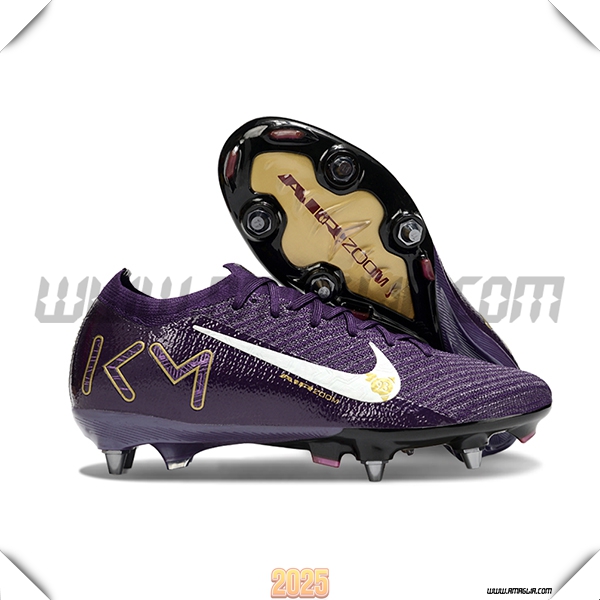 Nike Scarpe Da Calcio AIR ZOOM MERCURIAL VAPOR XVI ELITE SG-PRO viola/Bianco