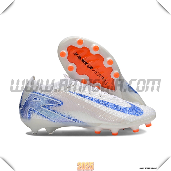 Nike Scarpe Da Calcio AIR Zoom Mercurial Vapor 16 Elite XXV AG Bianco/Grigio/Blu