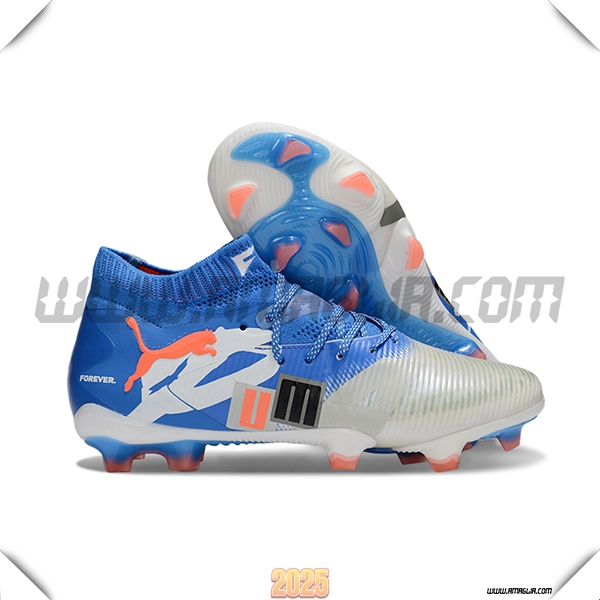 PUMA Scarpe Da Calcio FUTURE 8 ULTIMATE FG/AG Blu/Grigio/Bianco -02