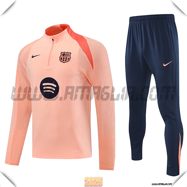 Tuta Calcio FC Barcellona Rosa/Arancia 2025 2026
