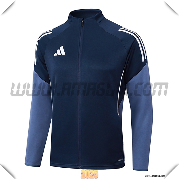 Giacca Calcio Adidas Blu Reale 2025 2026