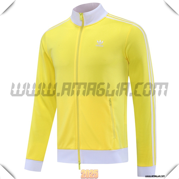 Giacca Calcio Adidas Giallo/Bianco 2025 2026