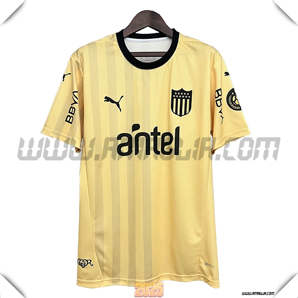 Terzo Maglia Calcio Penarol 2025 2026 GIALLO