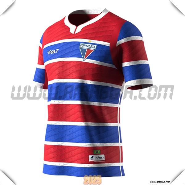 Nuovo Maglia da Fortaleza Prima 2025 2026 Rosso/Blu/Bianco