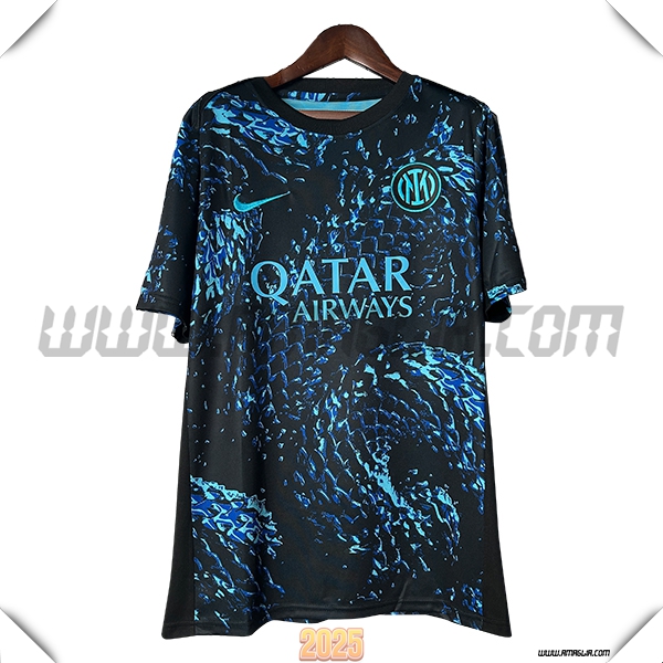 Maglia Calcio Inter Milan Edizione Speciale 2025 2026 Blu Marino