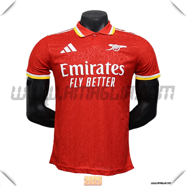 Maglia Calcio Arsenal Edizione Speciale 2025 2026 Rosso