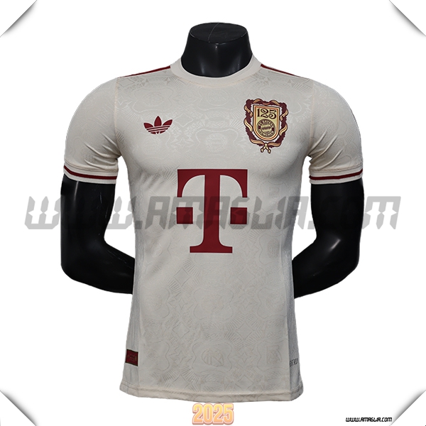Maglia Calcio Bayern Monaco Edizione Speciale 2025 2026 Bianco