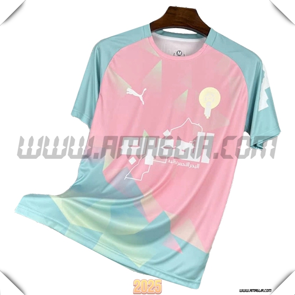 Maglia Squadra Marocco Edizione Speciale Rosa/Blu 2025 2026