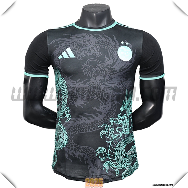 Maglia Squadra Algeria Edizione Speciale Nero/Verde 2025 2026