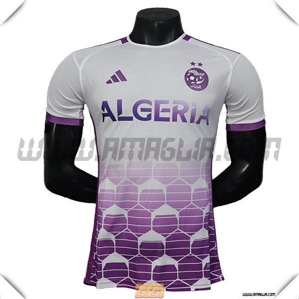 Maglia Squadra Algeria Edizione Speciale Bianco/Viola 2025 2026