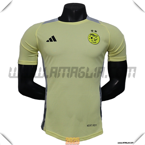 Maglia Squadra Algeria Edizione Speciale GIALLO 2025 2026