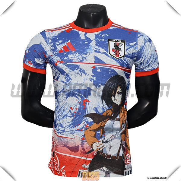 Maglia Squadra Giappone Edizione Speciale Blu 2025 2026