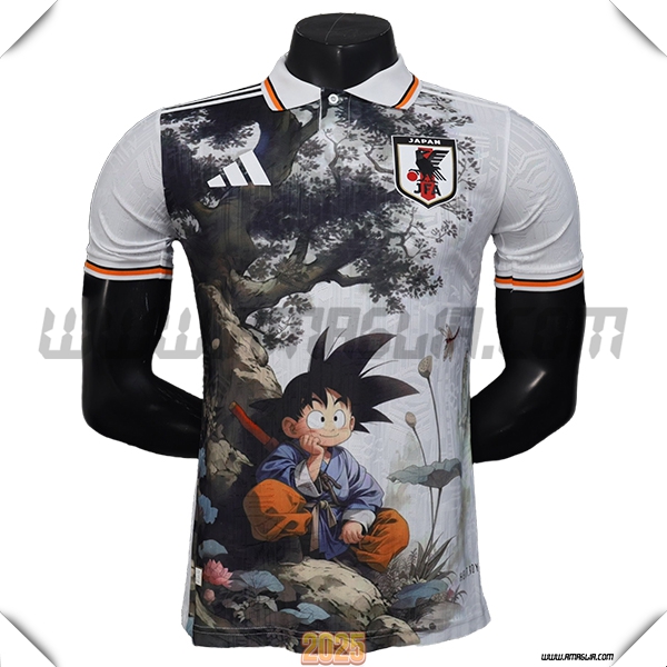Maglia Squadra Giappone Edizione Speciale Bianco 2025 2026