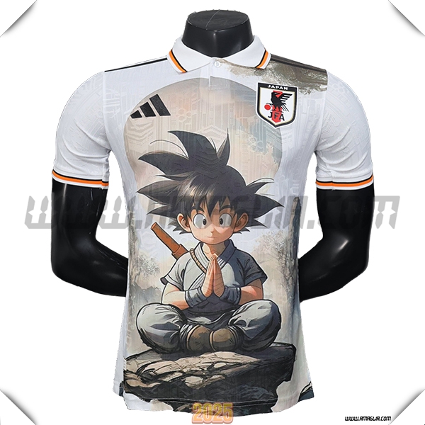 Maglia Squadra Giappone Edizione Speciale Bianco 2025 2026