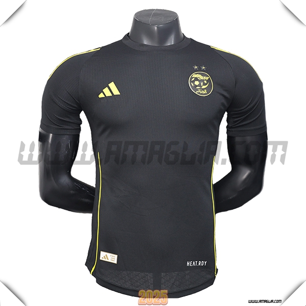 Maglia Squadra Algeria Edizione Speciale Nero 2025 2026