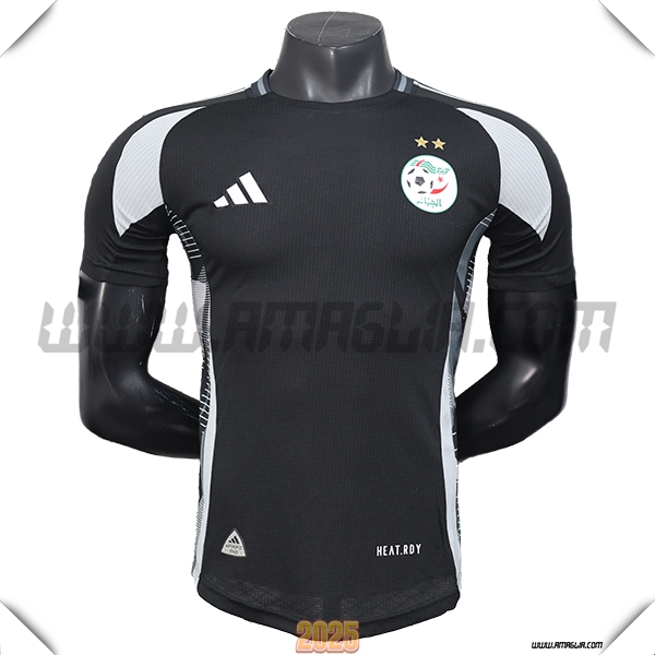 Maglia Squadra Algeria Edizione Speciale Nero/Grigio 2025 2026