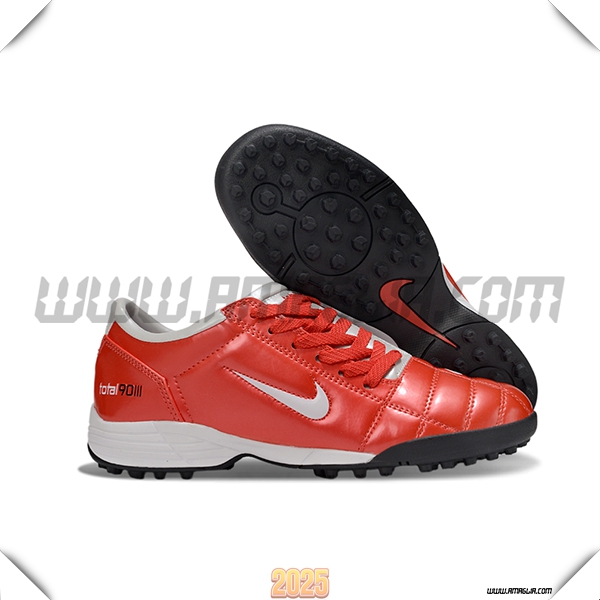 Nike Scarpe Da Calcio T90 TF Rosso/Grigio