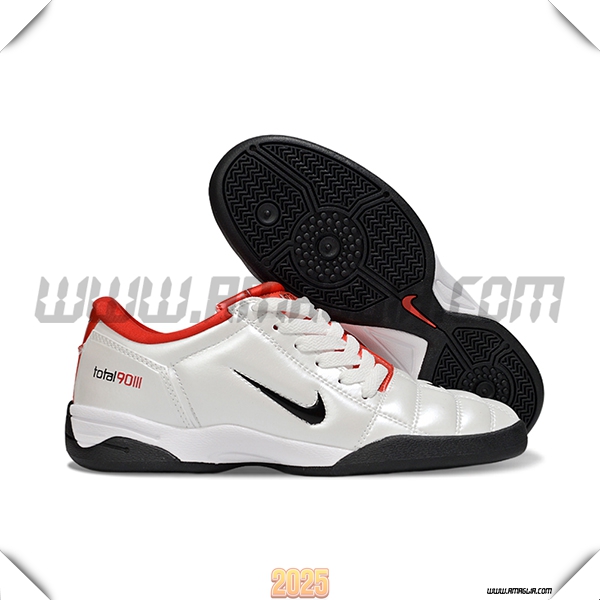 Nike Scarpe Da Calcio T90 IC Bianco/Rosso/Nero