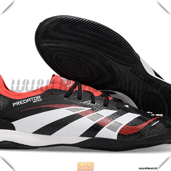 Adidas Scarpe Da Calcio PREDATOR 25 ELITE IC BOOTS Nero/Bianco/Arancia