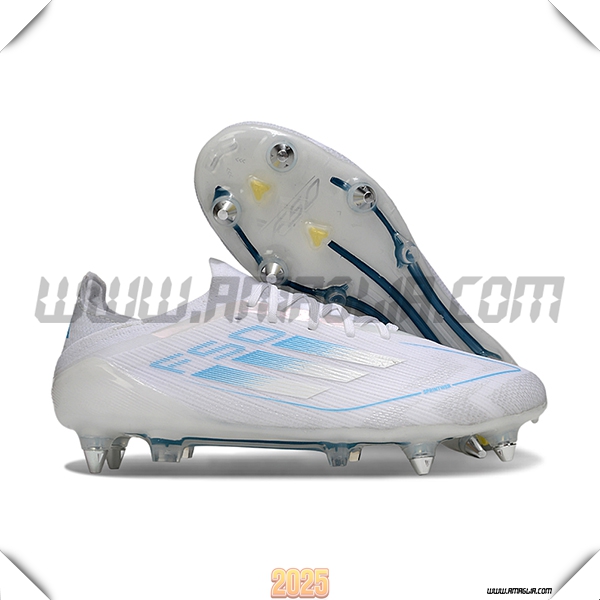 Adidas Scarpe Da Calcio F50 Elite SG Bianco/Blu