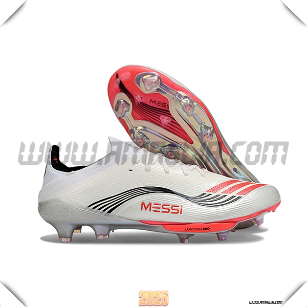 Adidas Scarpe Da Calcio F50+.1 FG Beige/Nero/Arancia