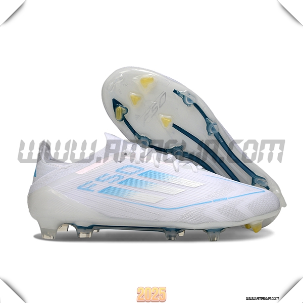 Adidas Scarpe Da Calcio F50 Elite FG Bianco/Blu