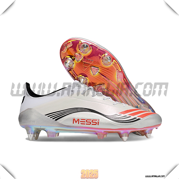 Adidas Scarpe Da Calcio F50 ELITE SG Beige/Nero/Arancia -02