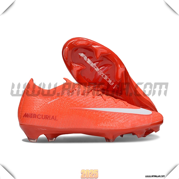 Nike Scarpe Da Calcio AIR Zoom Mercurial Vapor 16 Elite XXV FG Arancia/Grigio