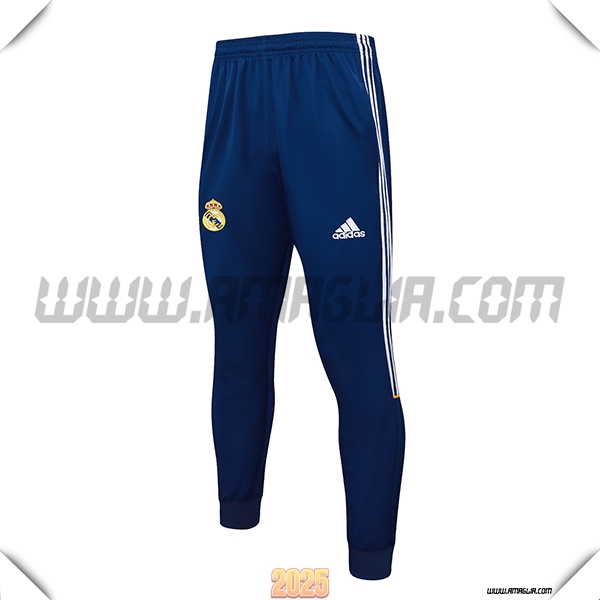 Pantaloni Da Allenamento Real Madrid Blu Reale 2025 2026