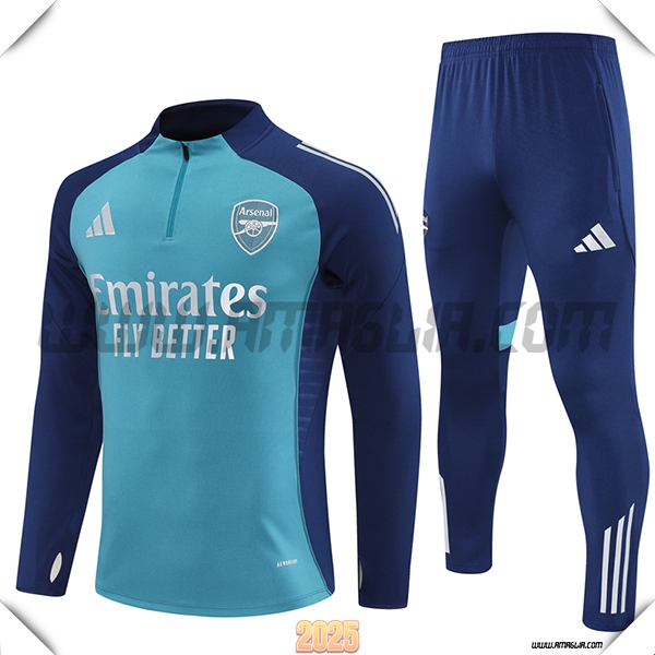 Tuta Calcio Arsenal Blu 2025 2026