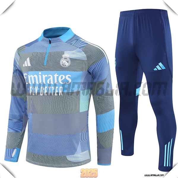 Tuta Calcio Real Madrid Azzurro 2025 2026