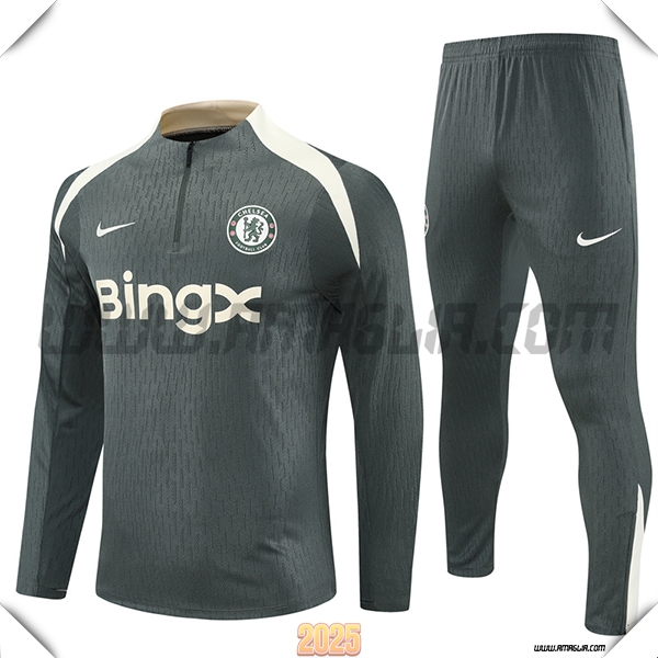 Tuta Calcio FC Chelsea Verde/Beige 2025 2026
