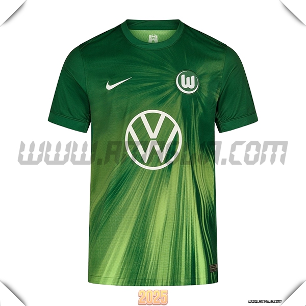 Nuovo Maglia da VfL Wolfsburg Prima 2025 2026 Verde