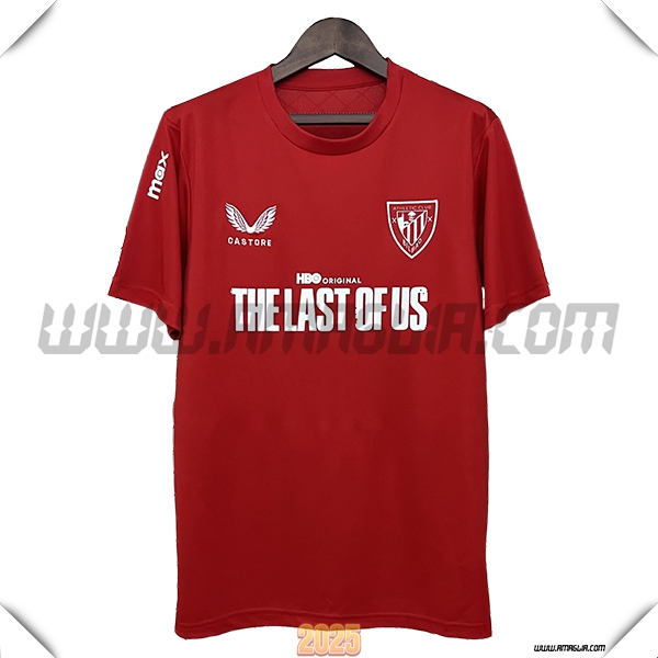 Maglia Calcio Portiere Athletic Bilbao 2025 2026 Rosso