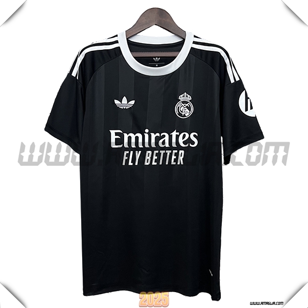 Maglia Calcio Real Madrid Edizione Speciale Nero 2025 2026