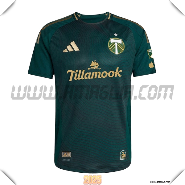 Nuovo Maglia da Portland Timbers Prima 2024/2025 Verde