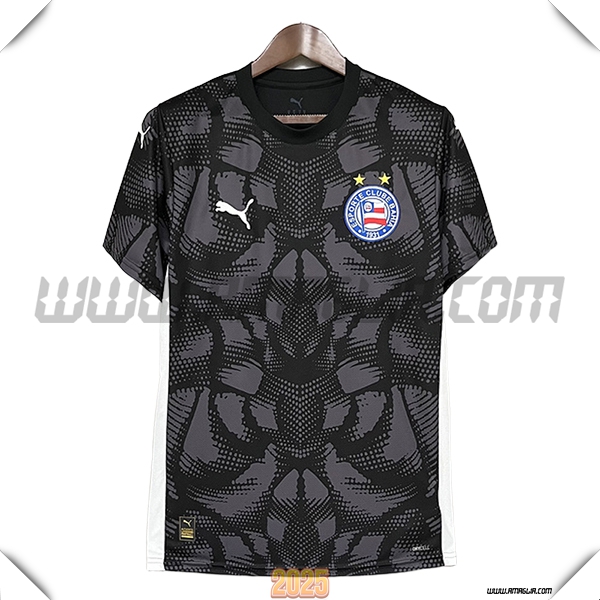 Maglia Calcio Portiere EC Bahia 2025 2026 Nero