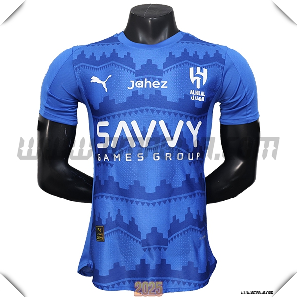Prima Maglia Calcio Al-Hilal 2025 2026 Blu