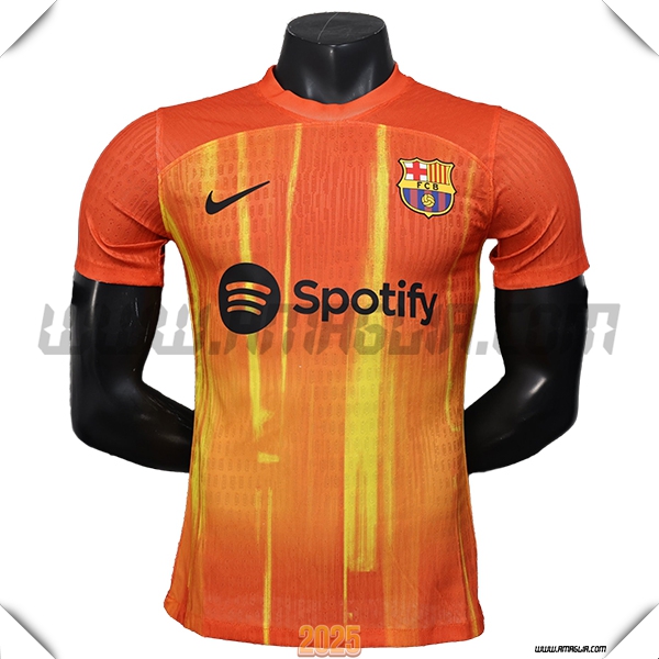 Maglia Calcio FC Barcellona Edizione Speciale Arancia 2025 2026