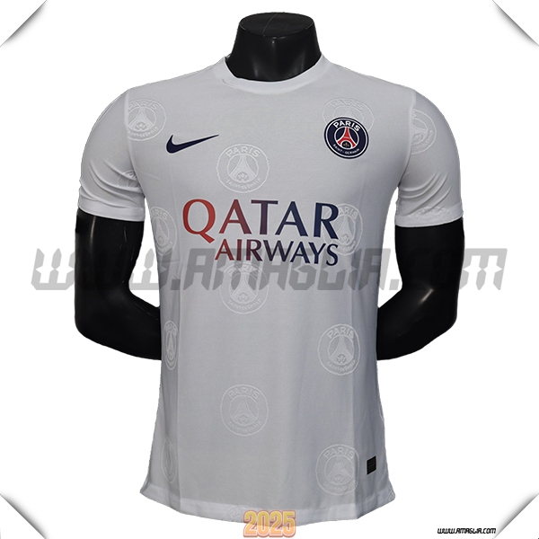 Maglia Calcio PSG Edizione Speciale Bianco 2025 2026