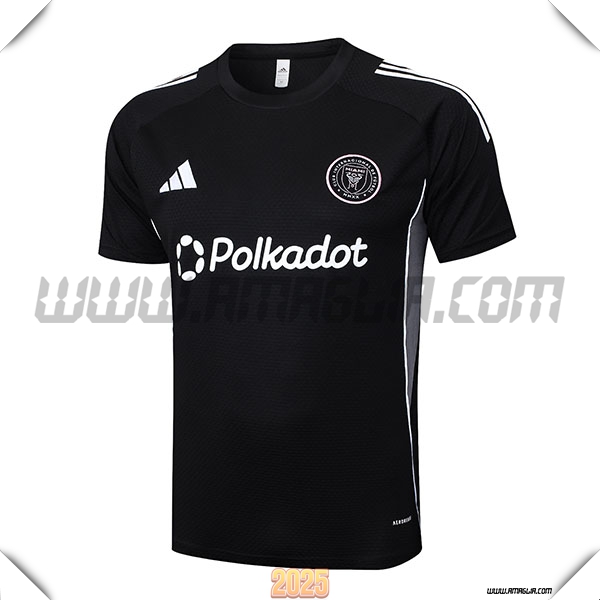 T Shirt Allenamento Inter Miami CF Nero/Grigio 2025 2026