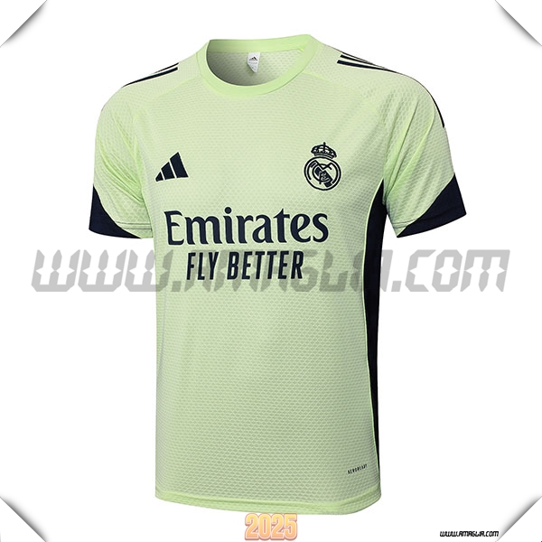 T Shirt Allenamento Real Madrid Verde/Blu 2025 2026