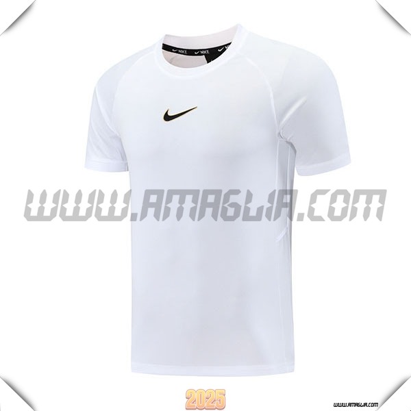 T Shirt Allenamento Nike Bianco 2025 2026