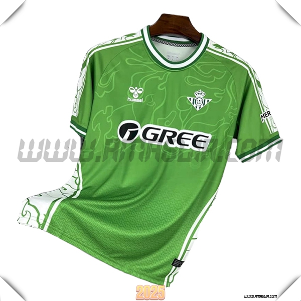 T Shirt Allenamento Real Betis Verde/Bianco 2025 2026