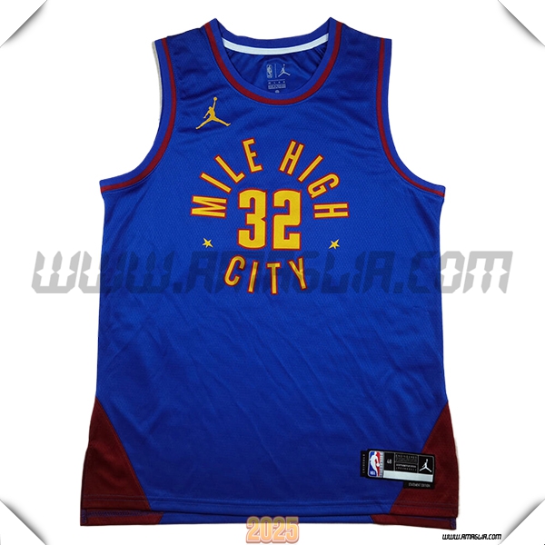 Maglia Denver Nuggets (GORDON #32) 2025/26 Blu/Rosso