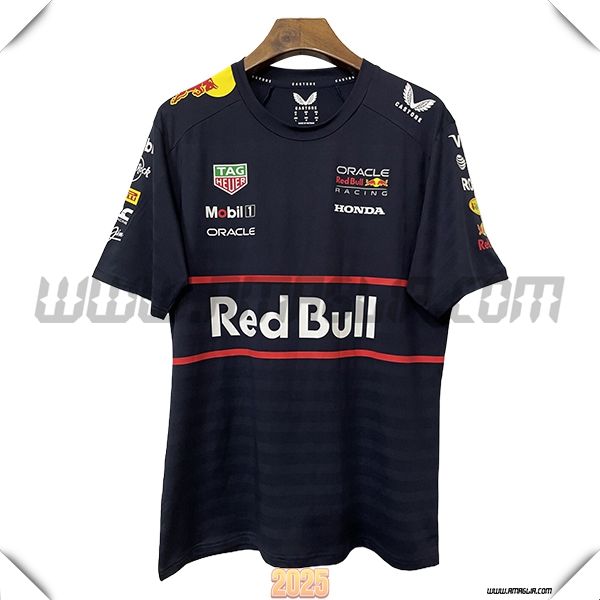 Maglietta RedBull Racing Team Blu Scuro 2025