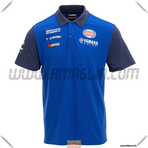 Polo F1 Yamaha Team Blu 2025