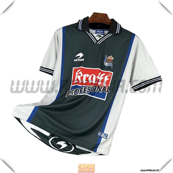 Seconda Maglia Retro Real Madrid 2000/2002 Verde/Bianco