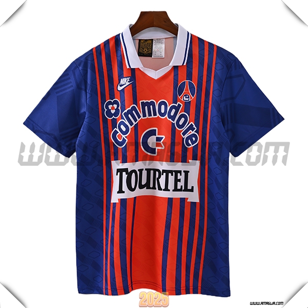 Prima Maglia Retro PSG 1993/1994 Rosso/Blu