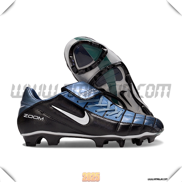 Nike Scarpe Da Calcio T90 FG Nero/Blu/Bianco